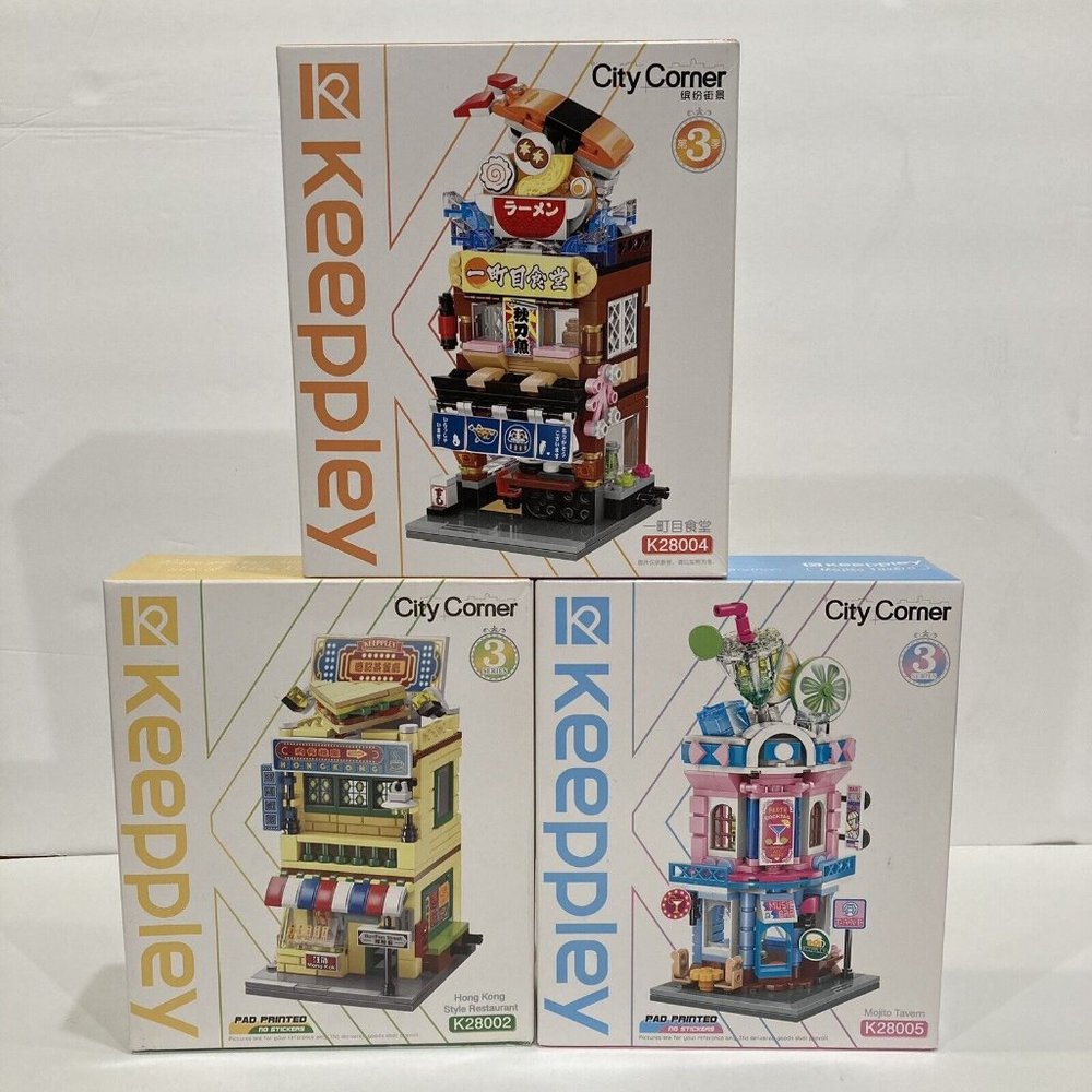 Keeppley City Corner Building Blocks